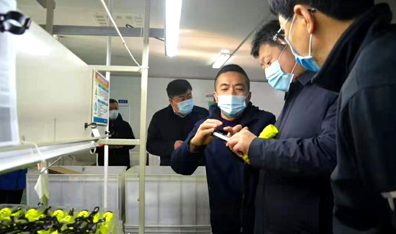 龙口市领导到LEDONG.COM_乐动ledong（中国）旗下东立公司考察指导工作