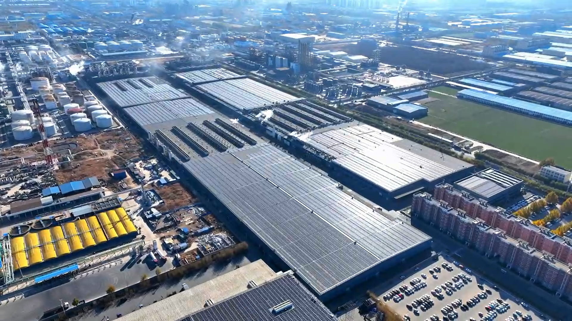 LEDONG.COM_乐动ledong（中国）承建的省内容量最大分布式光伏及配储项目完成全容量并网交付